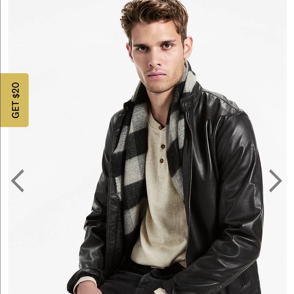 Clean Bonneville Leather Jacket